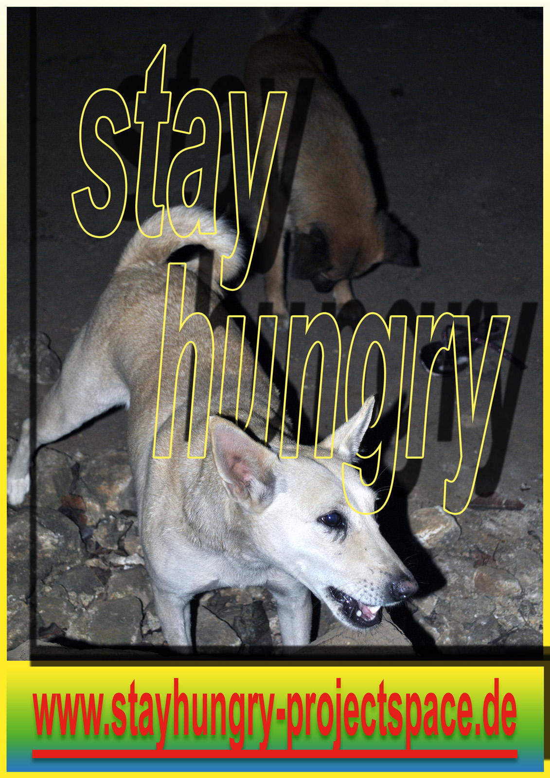 stay hungry poster Michel Aniol Meike Kuhnert