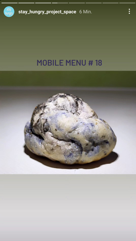 stay hungry Mobile Menu #18 @ Dokodemo Yatai by Tatjana Preuss