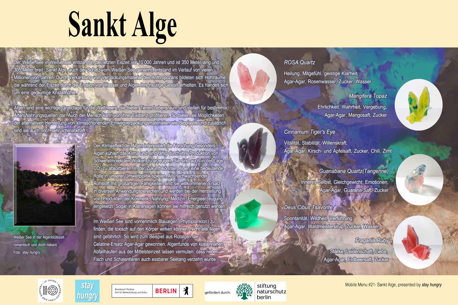stay hungry Sankt Alge Frog City Michel Aniol Meike Kuhnert stay hungry Sankt Alge Frog City Michel Aniol Meike Kuhnert